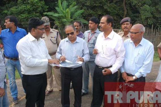 BG Conversion: NFR team visit Nischintpur border rail link area, surveys scheduled in Badarpur - Agartala route, BG conversion in 2 phases BG Conversion: NFR team visit Nischintpur border rail link area, surveys scheduled in Badarpur - Agartala route, BG conversion in 2 phases